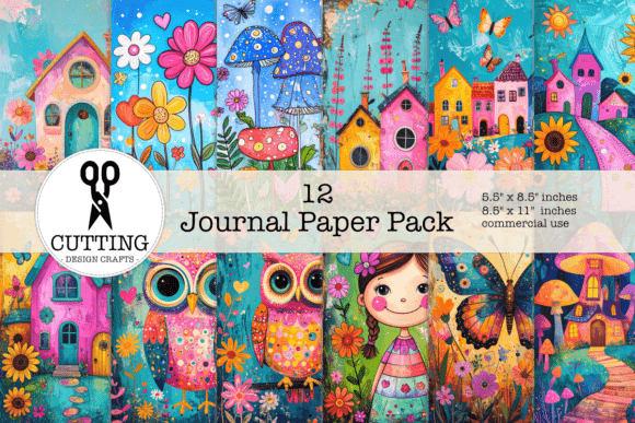 Colorful Journal Paper Pack: A Creative Boost for Your Projects