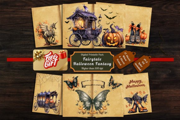 Enchant Your Projects with Fairytale Halloween Fantasy