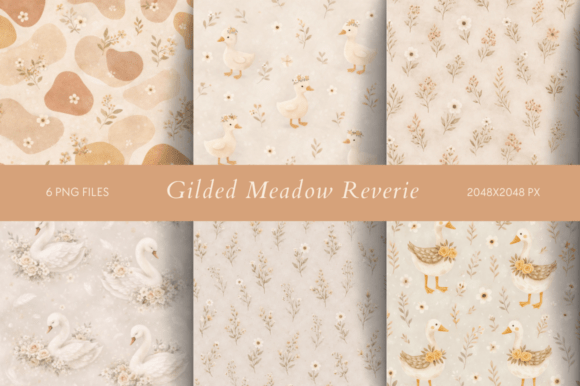 Gilded Meadow Reverie: A Design Journey Through Gentle Warmth