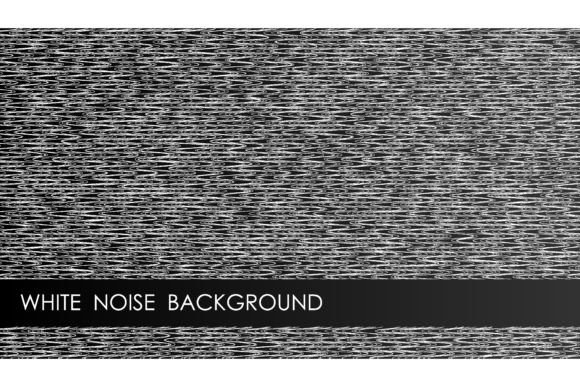 Horizontal TV White Noise Signal Abstract: A Designer's Secret Weapon for Modern Interfaces