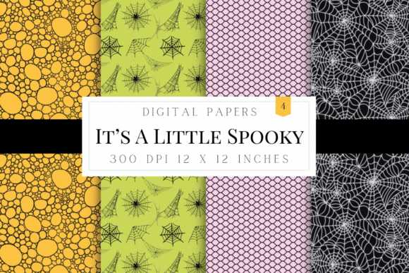 It’s A Little Spooky: Halloween Digital Papers for Modern Crafters