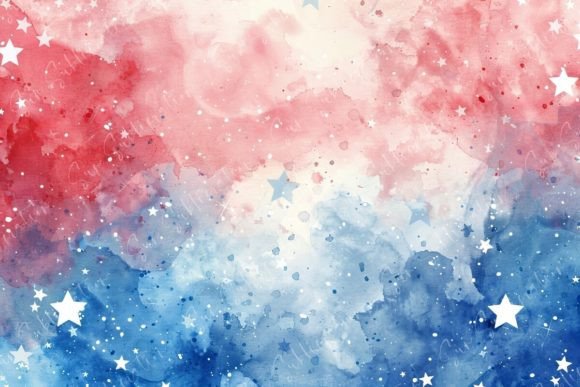 Starry Watercolor Sky: A Creative Asset for Modern Design