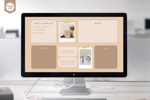 Transform Your Desktop: A Digital Background Organizer