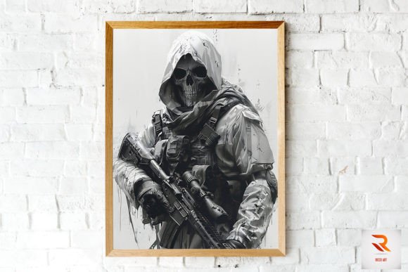 Unleash Edge: The Badass Skeleton Soldier Wall Art Guide